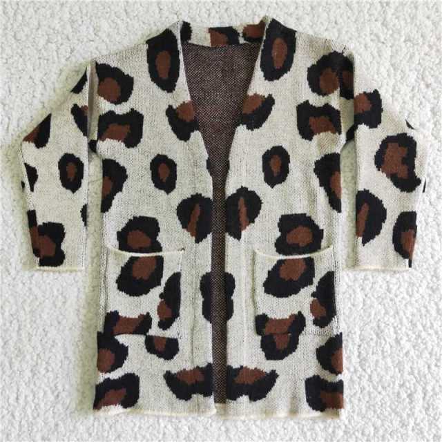 Leopard sweater cardigan