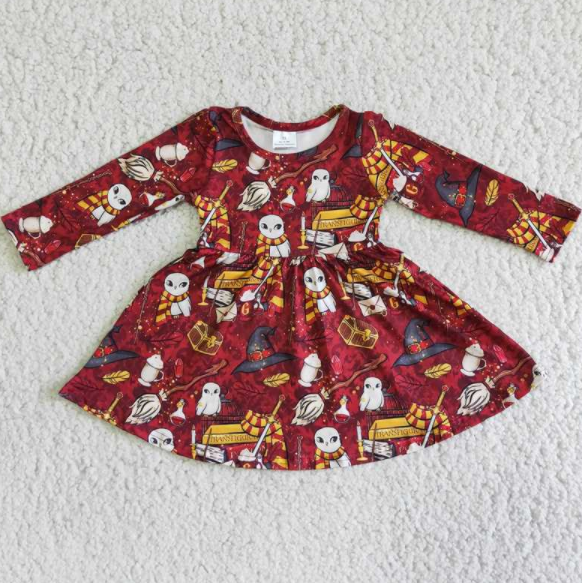 cartoon  baby girl dress