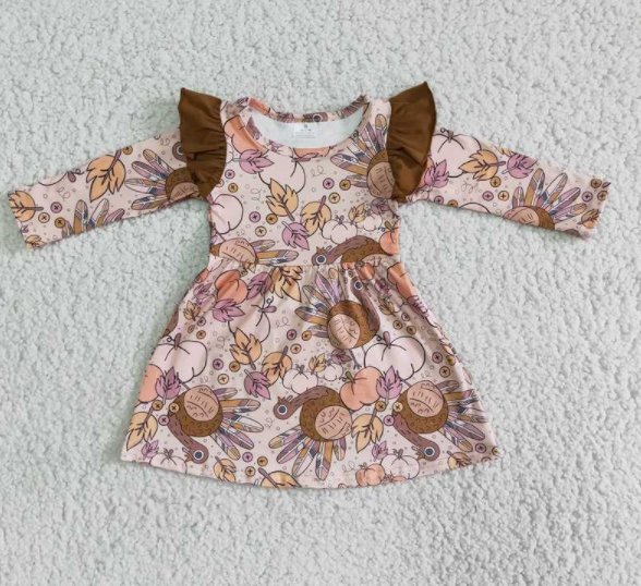 Turkey Pumpkin dress