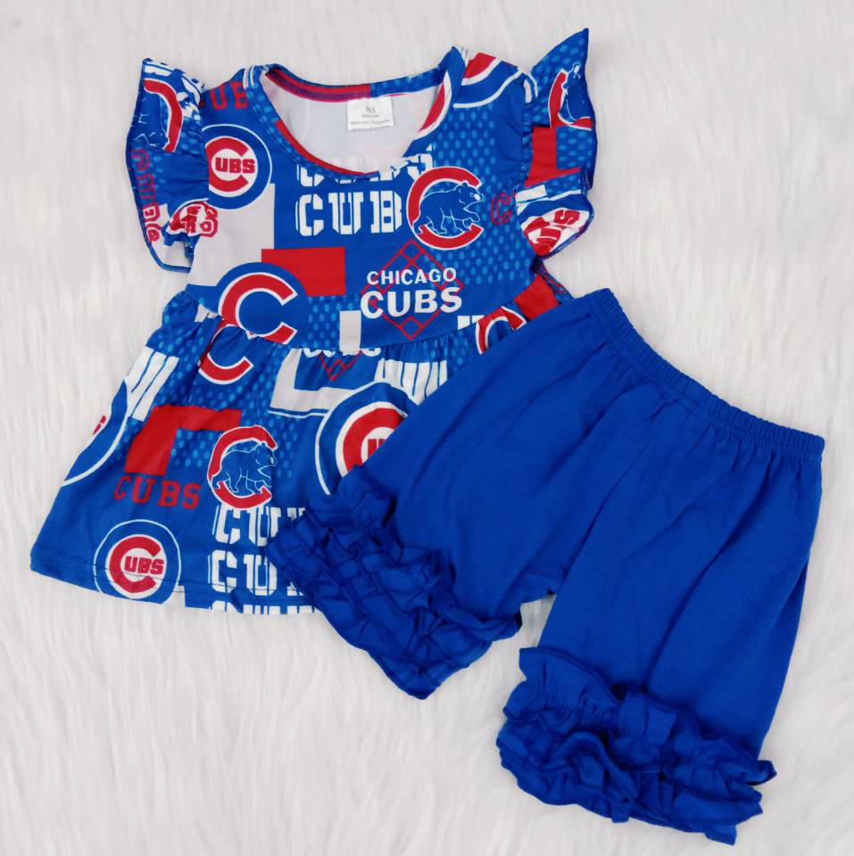 Blue letter set