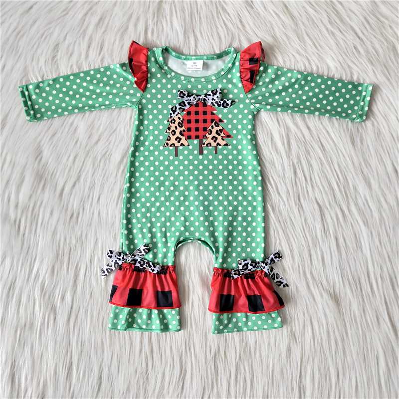 Christmas tree romper