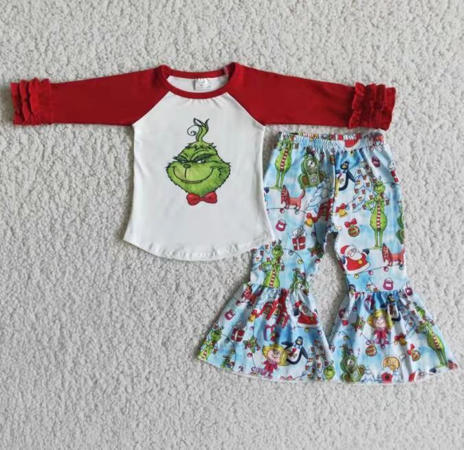 girl Christmas set