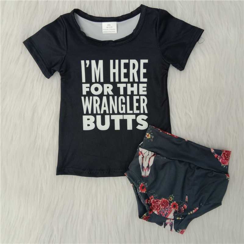 Black round neck sets
