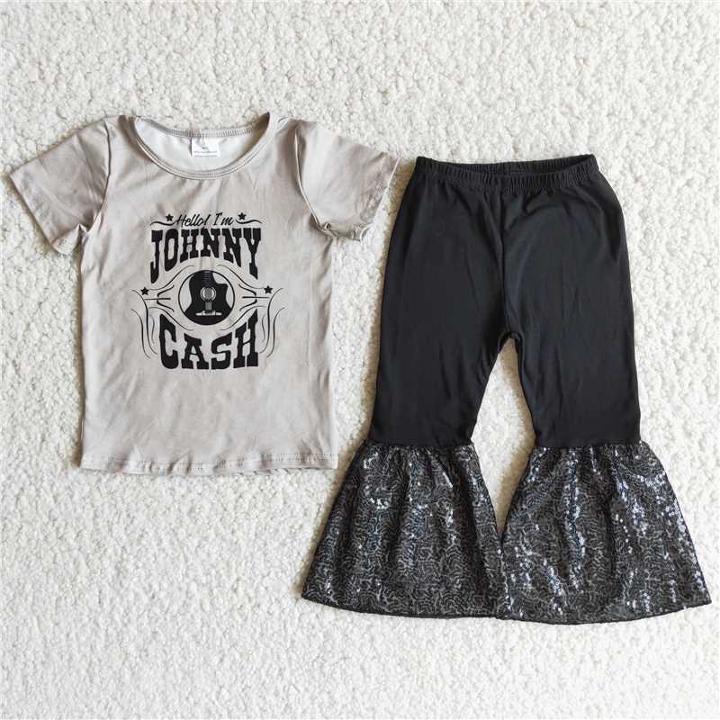 Baby girls  short-sleeved  suit