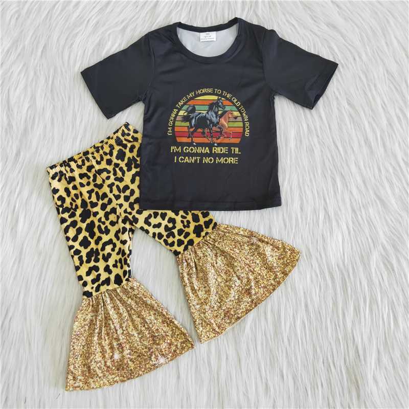Baby girls  short-sleeved  suit