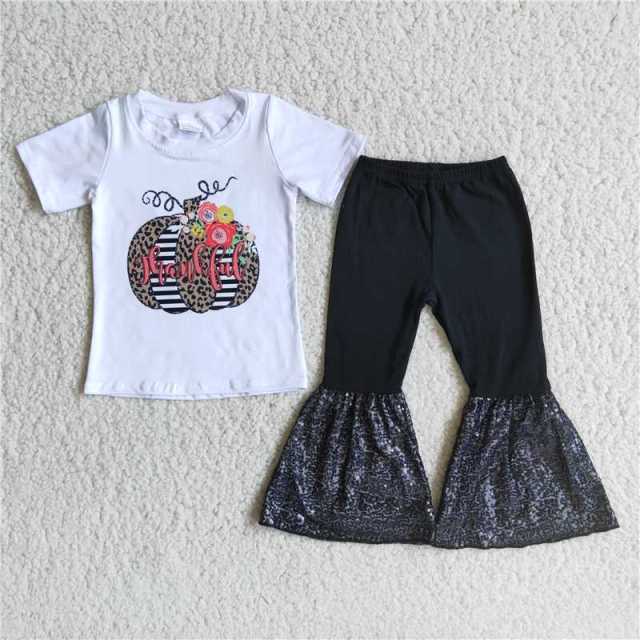 Baby girls  short-sleeved  suit