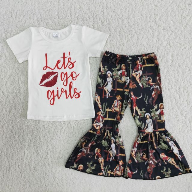 Baby girls  short-sleeved  suit
