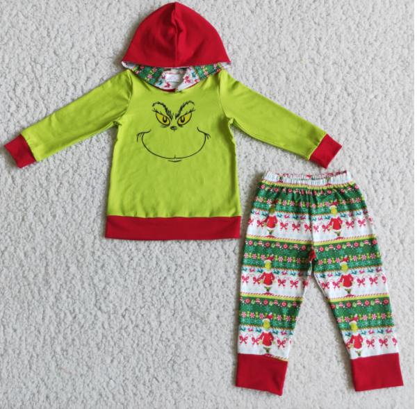 Christmas boys  long sleeve suit