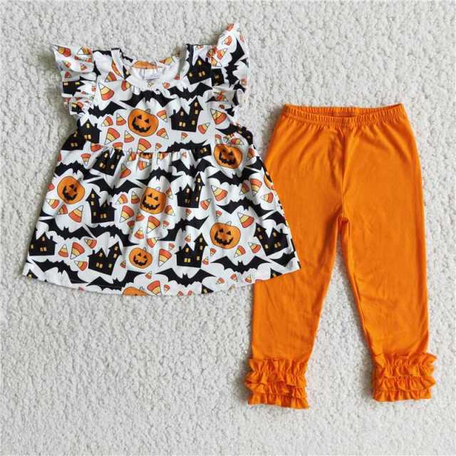 Baby girls  short-sleeved  suit