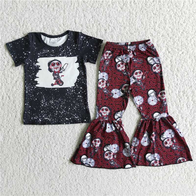 Baby girls  short-sleeved  suit