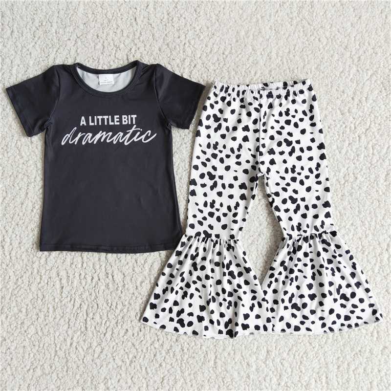 Baby girls  short-sleeved  suit