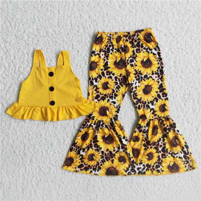 Baby girls  short-sleeved  suit