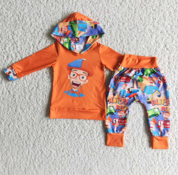 cartoon  boy winter sets