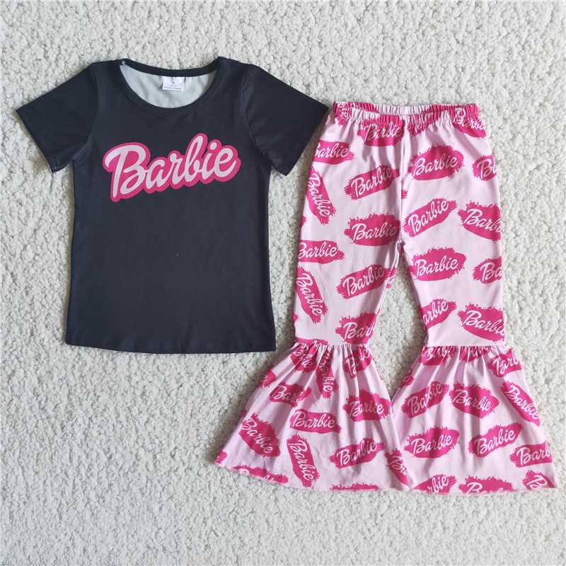 Baby girls  short-sleeved  suit