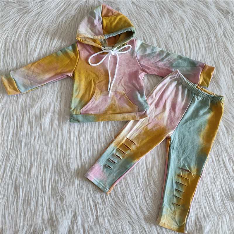 kids\ boutique outfits long sleeve with pants  hooded sweater suit