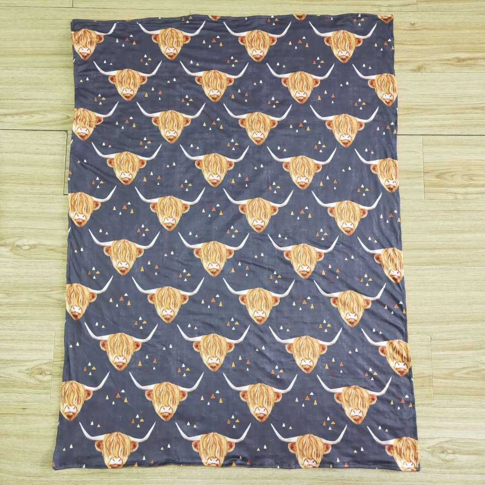 baby  cute blanket  cow print