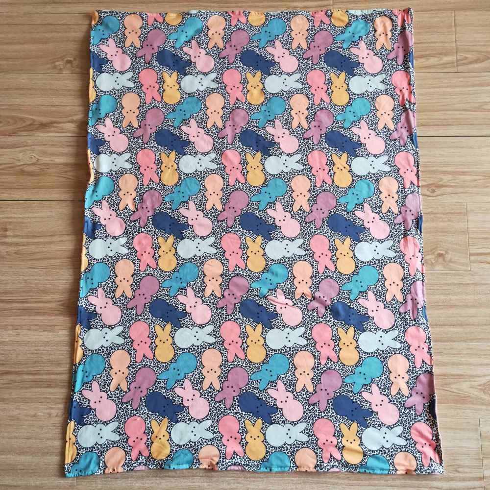 baby cartoon print Easter blanket