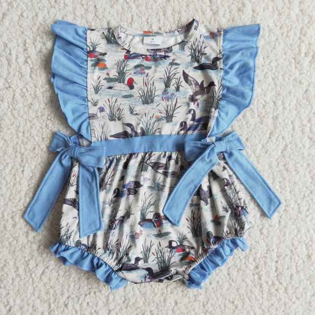 kids girl summer clothing sleeveless romper