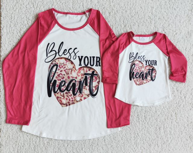 Kid Valentine's Day top