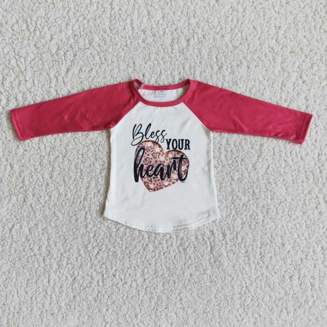 Kid Valentine's Day top