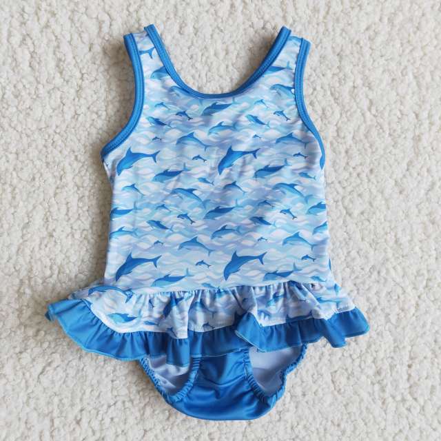 animal sleeveless swimsuit outfit