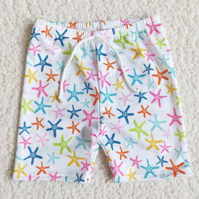 children boy's Starpattern  shorts swimsuit