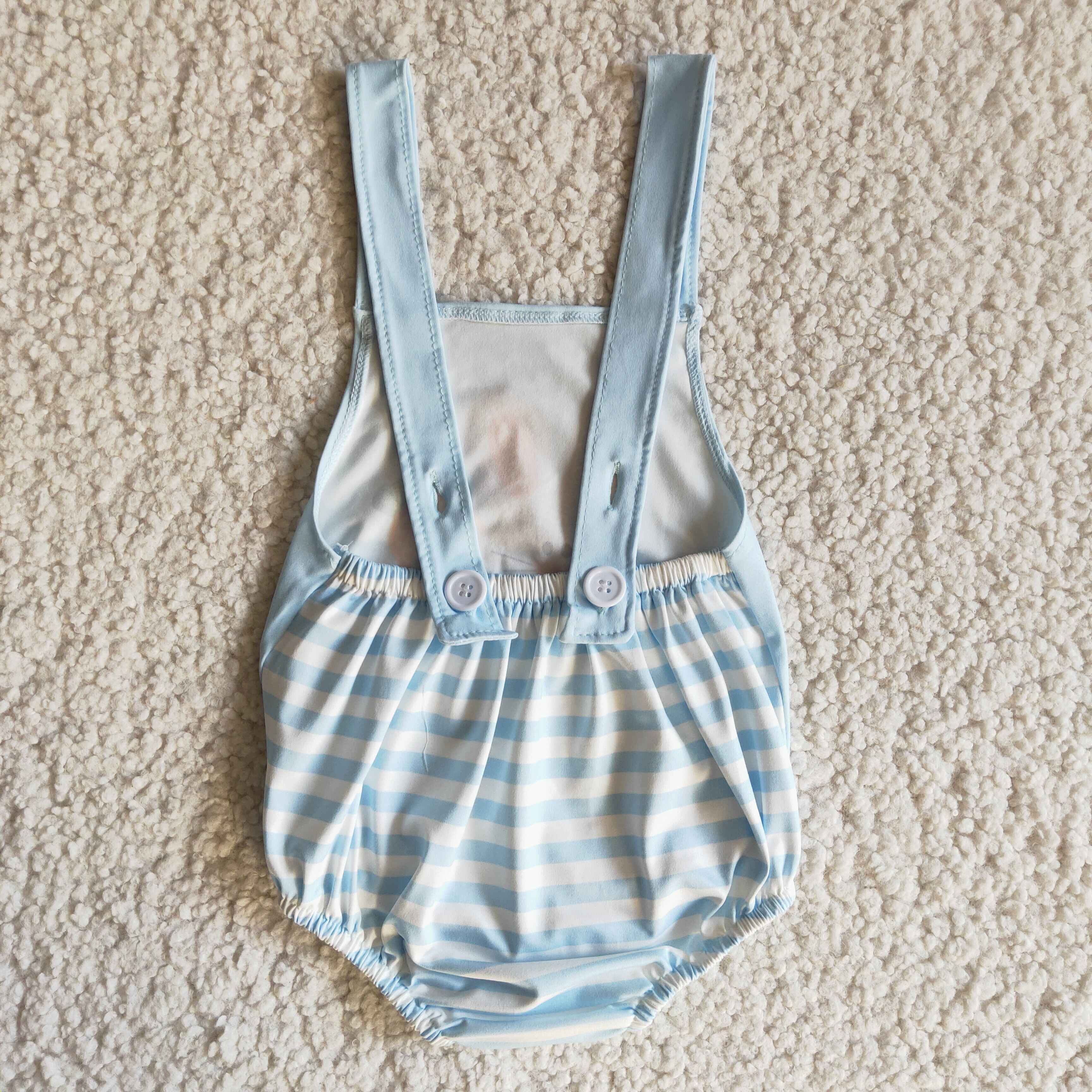 Easter Bunny egg sleeveless romper