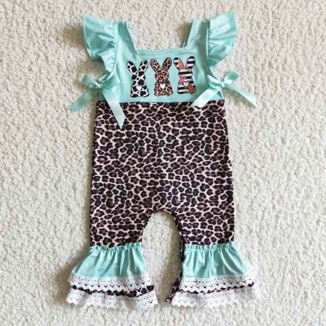 EC0005  Baby Girls Bunny Summer Romper