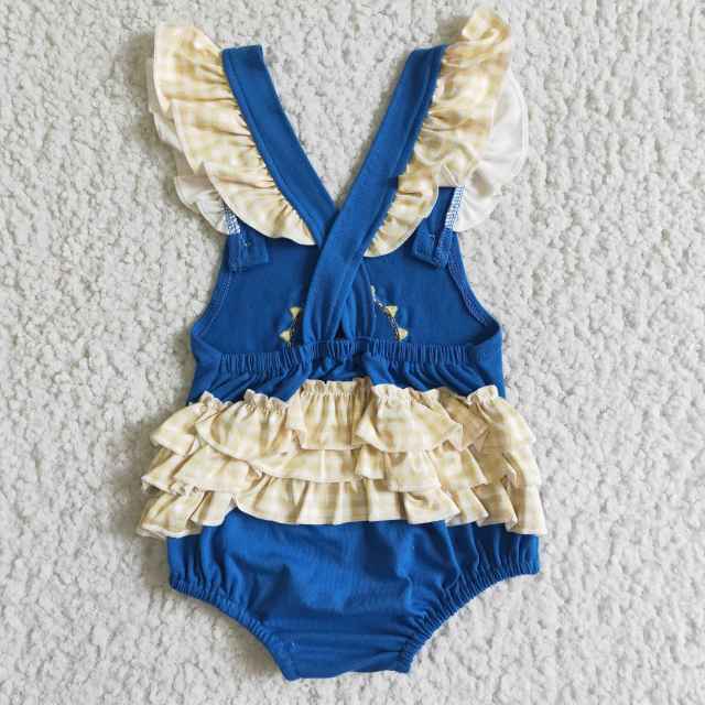 SR0035  kids clothes girl summer romper