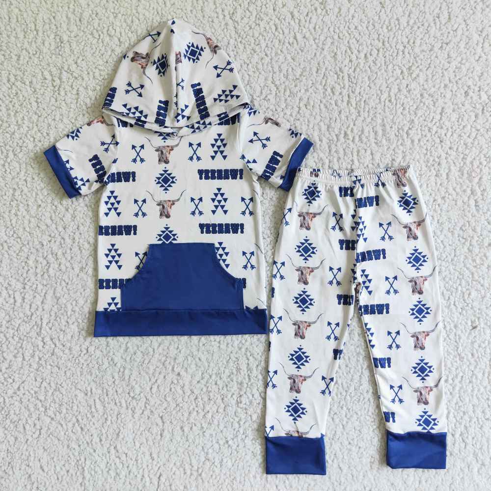 BSPO0006 kids boys clothes 2 pieces  outfits