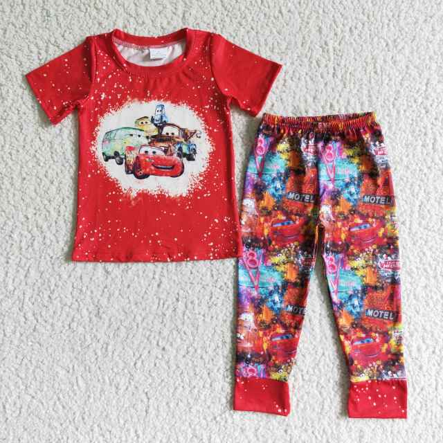 BSPO0011  kids clothes short sleeve top with pants  children outfits