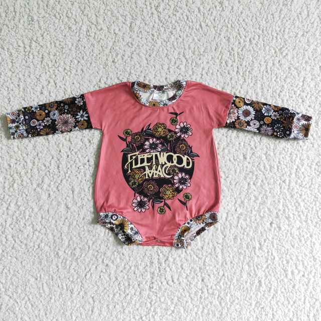 LR0020  Kids  Long Sleeve Romper