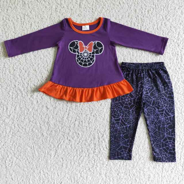 GLP0025 baby girl clothes  2 pieces Halloween outfits