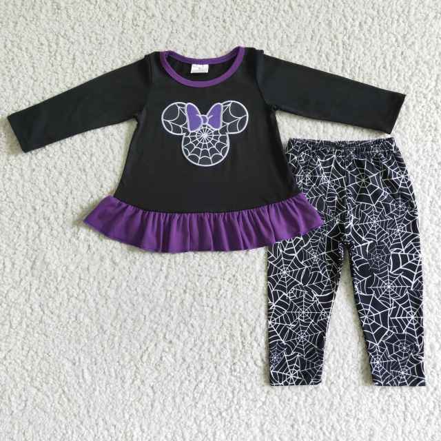 GLP0027 baby girl clothes  2 pieces Halloween outfits