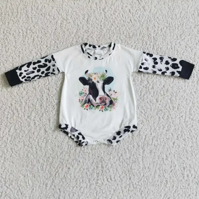 LR0026  Kids  Long Sleeve Romper