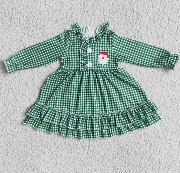 6 C10-7  christmas girl nightdress