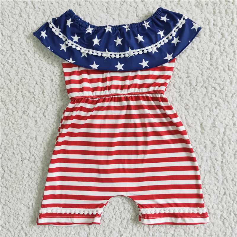 A4-5-2 Kids blue stars red stripes outfits