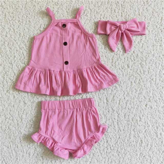 GBO0058 baby summer clothes set sold kids bummies set