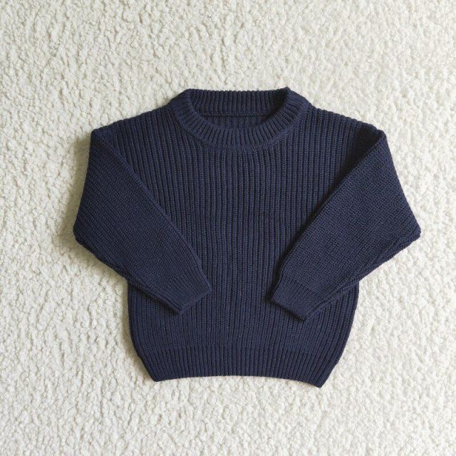 GT0030 blue sweater top