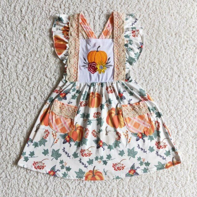 Pumpkin Girl dress