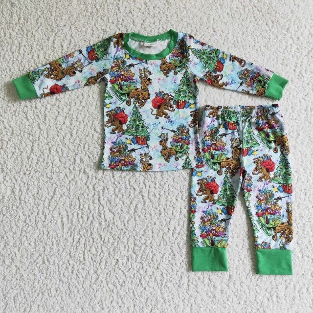 boy christmas pajamas