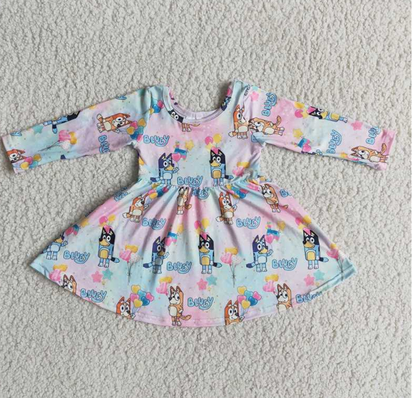 6 A7-17 Heart Long Sleeve Skirt