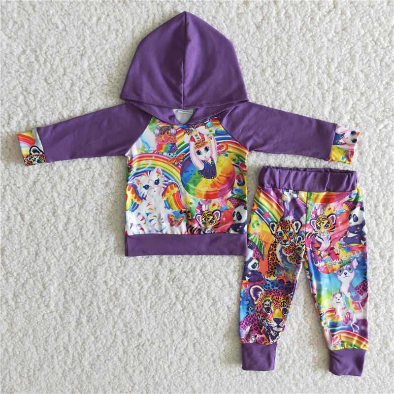 6 B11-3 kids hooded set