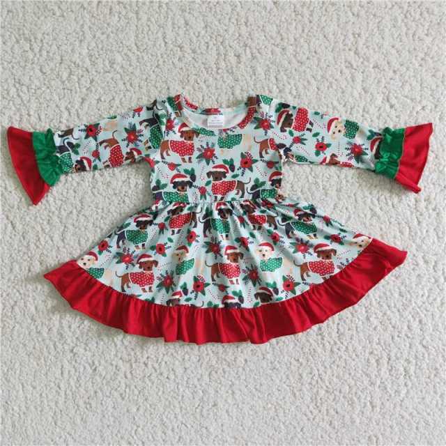 6 A6-17 baby  girl dress