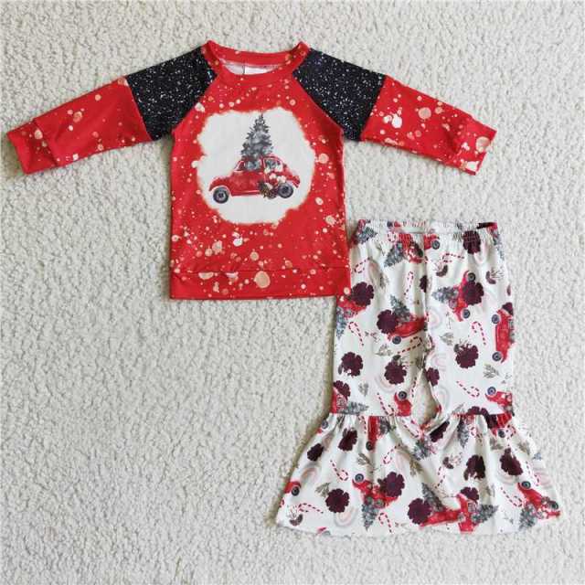 GLP0321  kids girl long sleeve  set