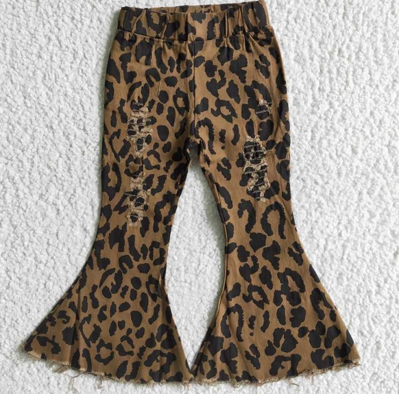B3-28 Brown Leopard jeans