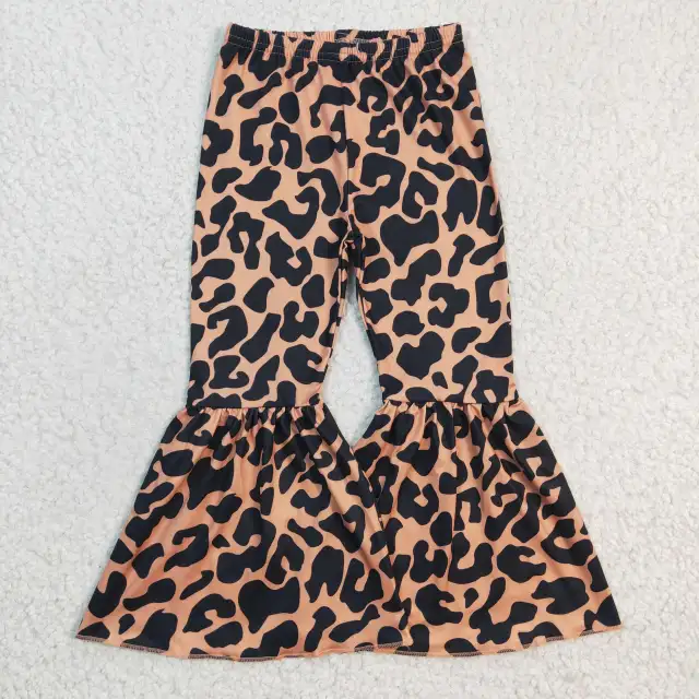 P0053 Leopard Milk Silk pants