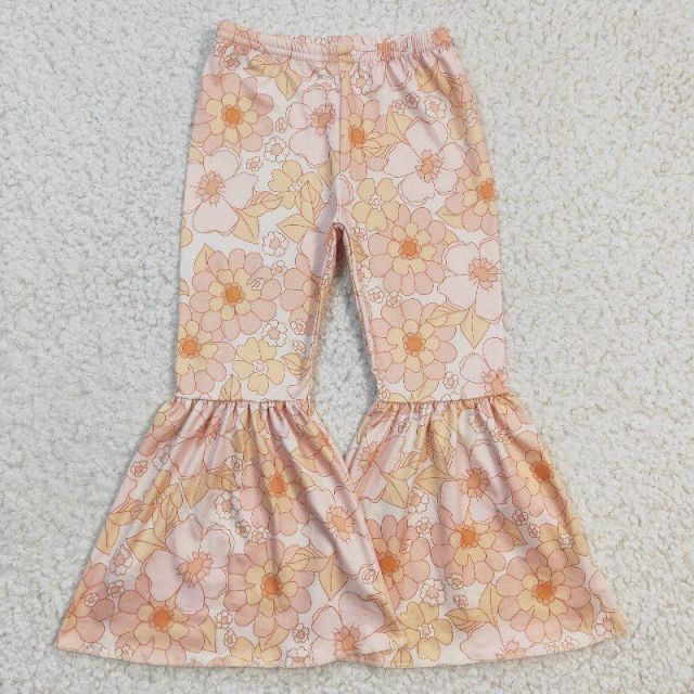 flower milk silk pant