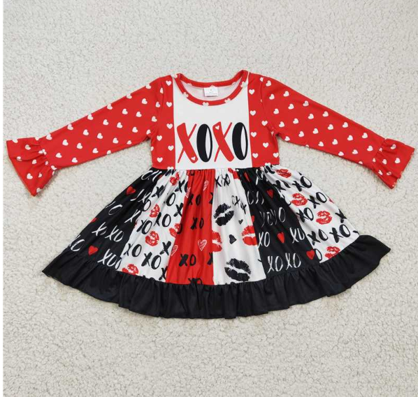 GLD0174 xoxo girl dress