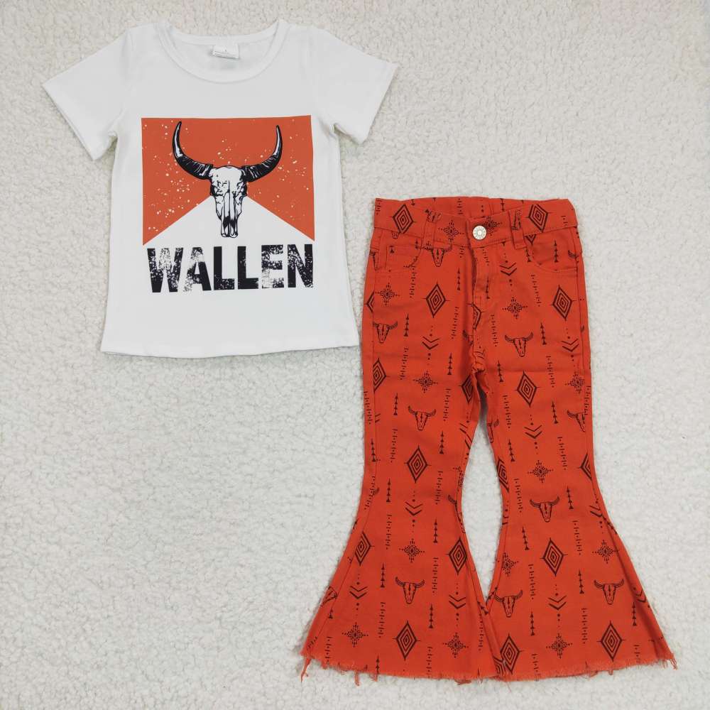 GT0146 P0045 short sleeve and jeans set